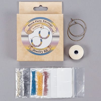 Block Party Earring Kit - Zurich 